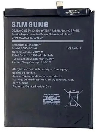 BATERIA SAMSUNG A10S (A107) / A11 (A115) / A20S (A207) 1 LINHA