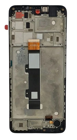 FRONTAL TELA DISPLAY MOTOROLA MOTO E32 COM ARO 1 LINHA