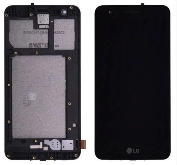 FRONTAL TELA DISPLAY LCD LG K4 2017 X230 COM ARO 1 LINHA