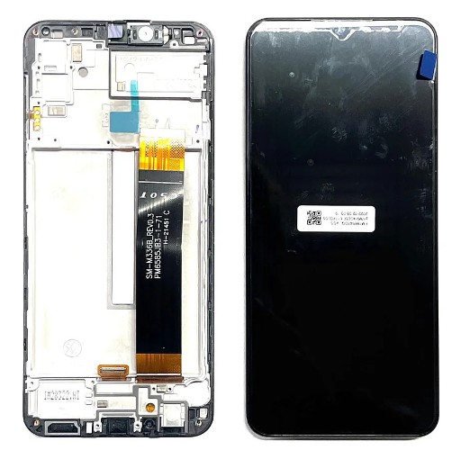 Frontal Tela Display Samsung M23 5G / M33 5G Com Aro 1 Linha