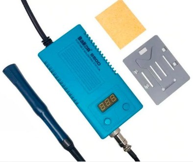 ESTAÇÃO DE SOLDA PORTÁTIL BAKON BK950D AZUL 50W