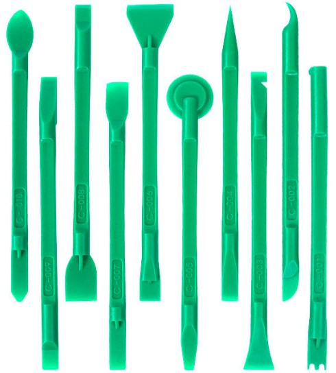 Kit 10 Espatulas Ponta Dupla RL-049C Relife