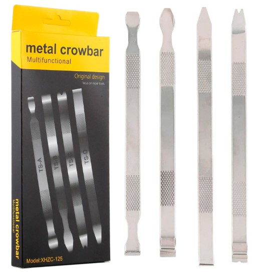 Kit Espatulas de Metal Crowbar XHZC-125