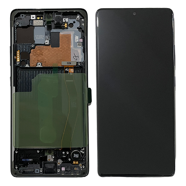 Frontal Tela Display Samsung S10 Lite G770 Com Aro Original