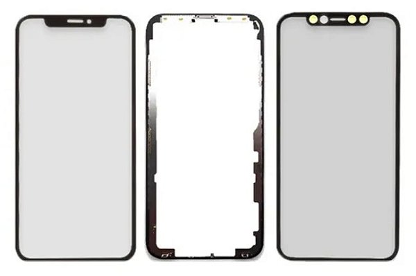 VIDRO COM ARO E OCA IPHONE 11 PRO