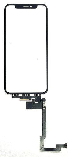 VIDRO COM TOUCH IPHONE X FLEX LONGO