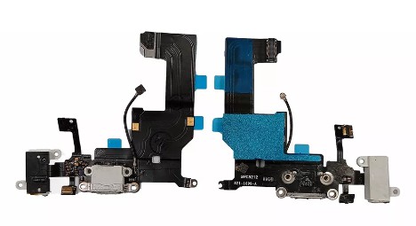 FLEX CONECTOR DE CARGA APPLE IPHONE 5 ( A1428 / A1429 / A1442 ) 1 LINHA