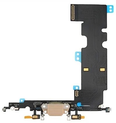FLEX CONECTOR DE CARGA APPLE IPHONE 8 PLUS ( A1864 / A1897 / A1898 ) 1 LINHA