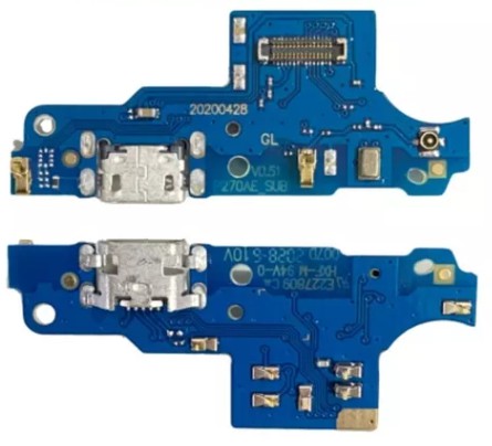 Placa Sub Conector de Carga Motorola Moto E7 Plus (XT2081) 1 Linha