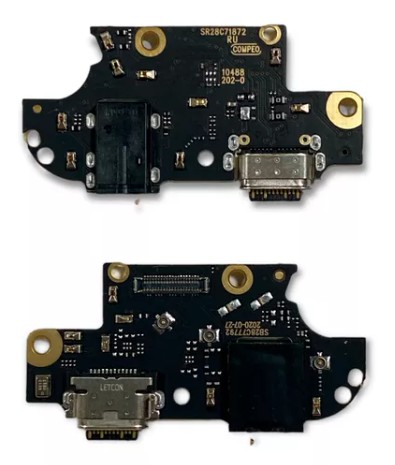 FLEX PLACA CONECTOR DE CARGA MOTOROLA MOTO G 5G PLUS ( XT2075 ) 1 LINHA