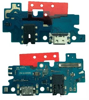 PLACA SUB CONECTOR DE CARGA SAMSUNG A30S (A307) 1 LINHA
