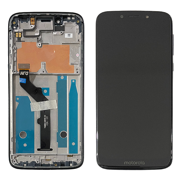 Frontal Tela Display Moto G7 Play Xt1952 Com Aro Original