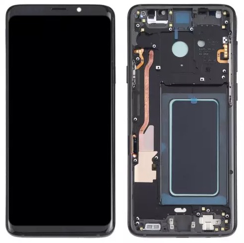 FRONTAL TELA DISPLAY SAMSUNG S9 (G960) COM ARO ORIGINAL NACIONAL