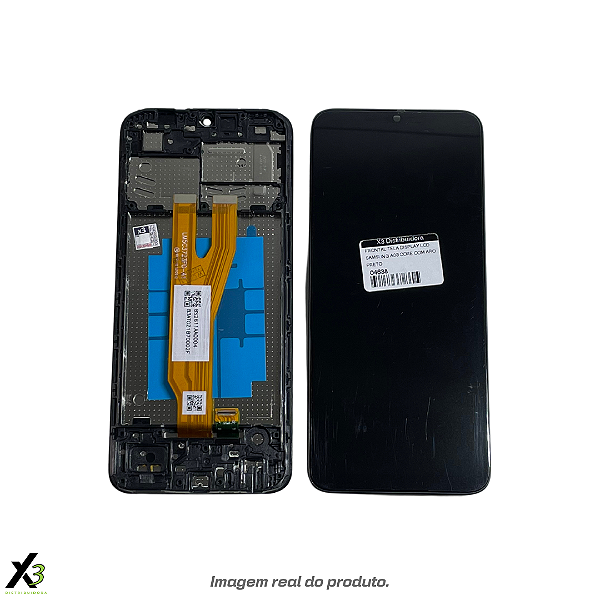 Frontal Tela Display Samsung A03 Core Com Aro 1 Linha