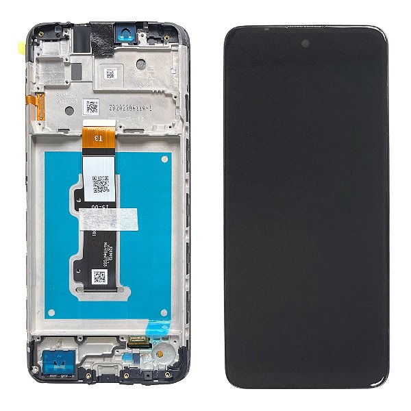 Frontal Tela Display Moto E40 XT2159 Com Aro Original