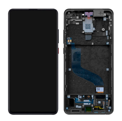 FRONTAL TELA DISPLAY XIAOMI MI 9T / MI 9T PRO COM ARO 1 LINHA OLED