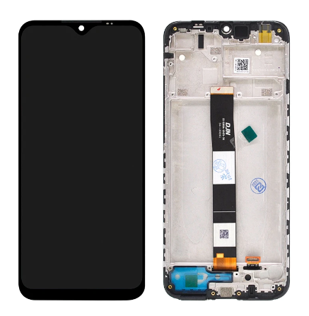 FRONTAL TELA DISPLAY LCD XIAOMI REDMI 10A COM ARO 1 LINHA