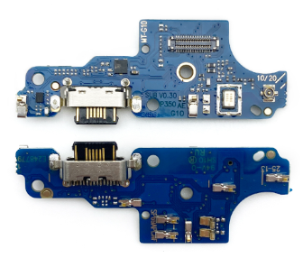 Placa Sub Conector de Carga Motorola Moto G10 / Moto G20 - 1 Linha