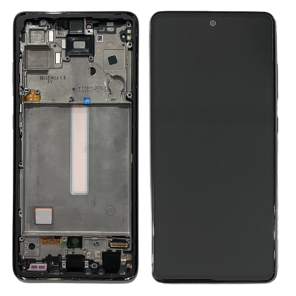 Frontal Tela Display Samsung A52s 5G A528 Com Aro Original