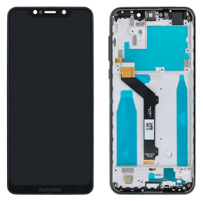Frontal Tela Display Motorola Moto One XT1941 Com Aro 1 Linha