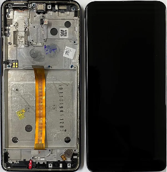 FRONTAL TELA DISPLAY LCD MOTOROLA MOTO ONE HYPER (XT2027) COM ARO 1 LINHA