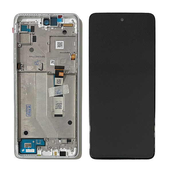 Frontal Tela Display Moto G 5G XT2113 Com Aro Original