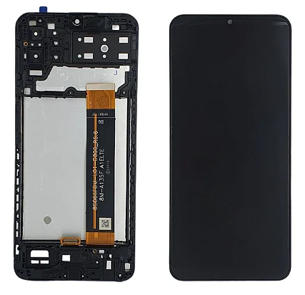 FRONTAL TELA DISPLAY LCD SAMSUNG M13 COM ARO 1 LINHA