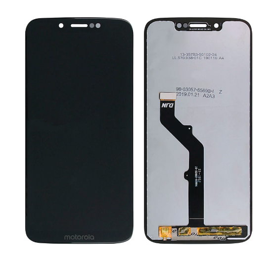 FRONTAL TELA DISPLAY LCD MOTOROLA MOTO G7 PLAY (XT1952) 1 LINHA PREMIUM