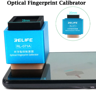 CALIBRADOR OPTICO IMPRESSAO DIGITAL RELIFE