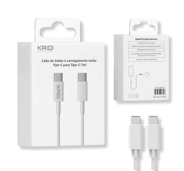 Cabo Tipo C Para Tipo C - Kaidi