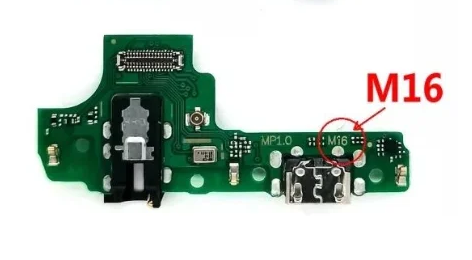 PLACA SUB CONECTOR DE CARGA SAMSUNG A10S (A107) ** M16 ** ORIGINAL NACIONAL