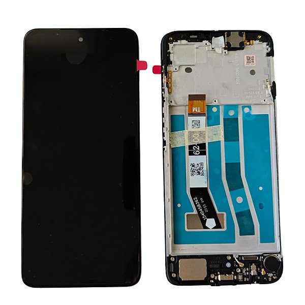 Frontal Tela Display Moto G54 5G / G55 Com Aro Prime (Com Conector de Carga)