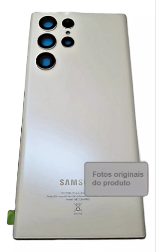 Tampa Traseira Samsung S22 Ultra (S908) Com Lentes Original