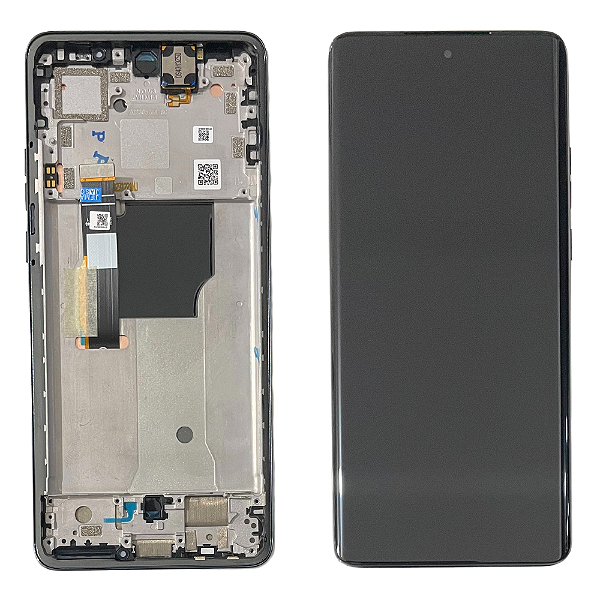 Frontal Tela Display Moto Edge 40 Neo XT2307 C Aro Original