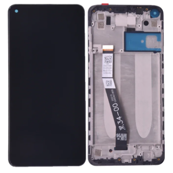 FRONTAL TELA DISPLAY LCD XIAOMI REDMI NOTE 9 COM ARO VIVID 1 LINHA