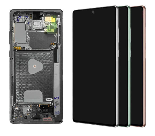 Frontal Tela Display Samsung Note 20 (N980 N981) Com Aro Prime