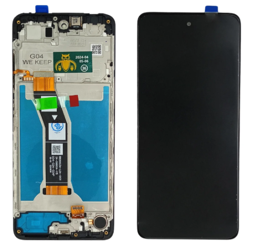 Frontal Tela Display Motorola Moto G04 (XT2421) Com Aro 1 Linha