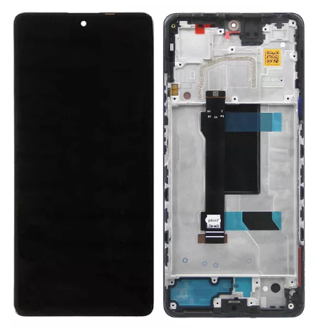 Frontal Tela Display Xiaomi Redmi Note 12 Pro 5G Com Aro Incell 1 Linha