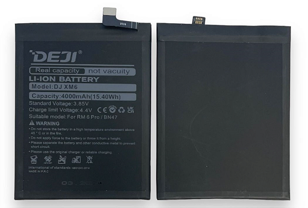 BATERIA XIAOMI REDMI A2 LITE / REDMI 6 PRO (BN47) DEJI