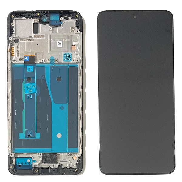 Frontal Tela Display Moto G84 Xt2347 Com Aro Original