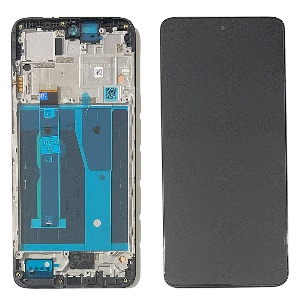 Frontal Tela Display Moto G84 Xt2347 Com Aro Original