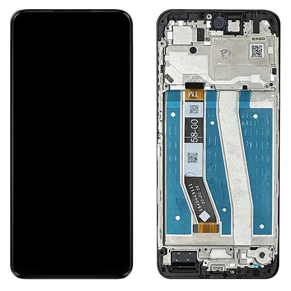 Frontal Tela Display Motorola Moto G14 (XT2341) Com Aro 1 Linha