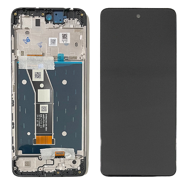 Frontal Tela Display Moto G24 Xt2423 Com Aro Original