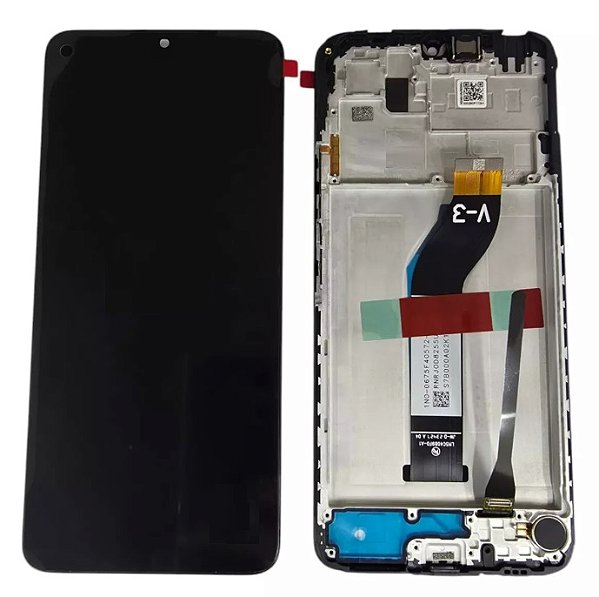 FRONTAL TELA DISPLAY XIAOMI REDMI 13C / POCO C65 COM ARO DIAMONDS