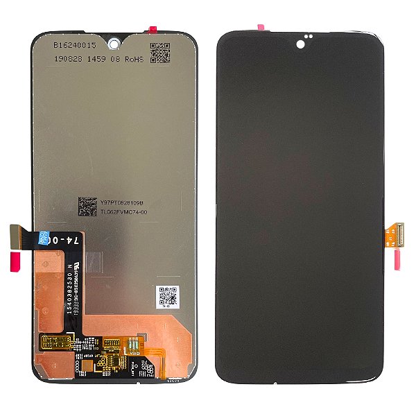 Frontal Tela Display Moto G7 G7 Plus Sem Aro Original