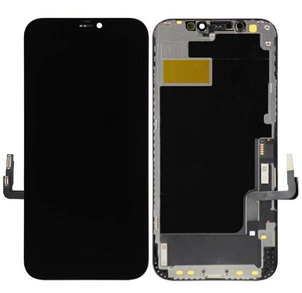 Frontal Tela Display iPhone 12 / iPhone 12 Pro Oled (Troca Ci) Diamonds