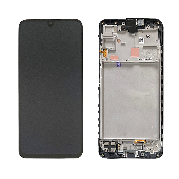 Frontal Tela Display Samsung A16 4G A165 Com Aro Original