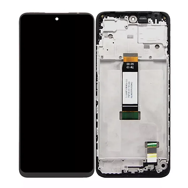 Frontal Tela Display Xiaomi Redmi 12 5G Com Aro 1 Linha