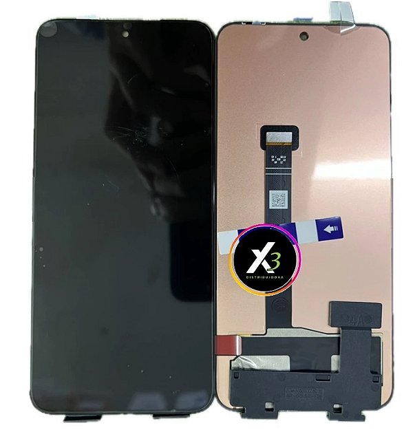 Frontal Tela Display Motorola Moto Edge 50 Neo Sem Aro P-Oled