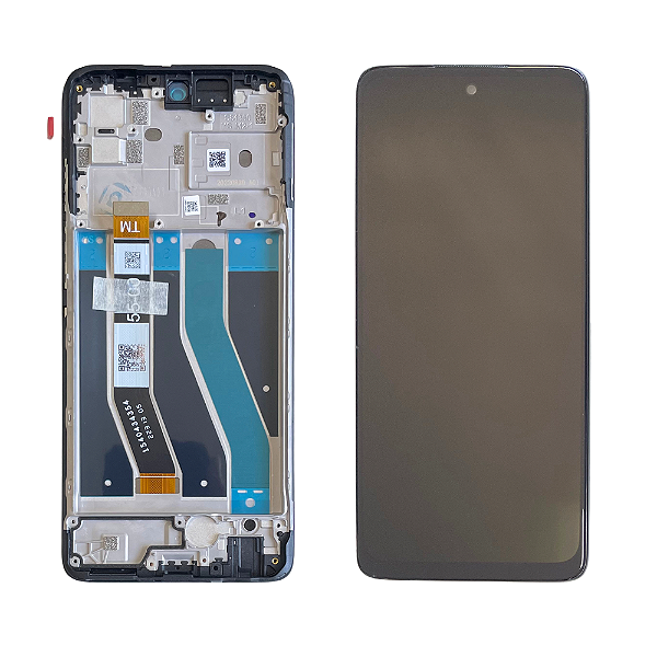Frontal Tela Display Moto G62 5G XT2223 Com Aro Original